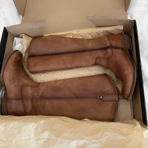 Frye Tall Boots, leather, brown